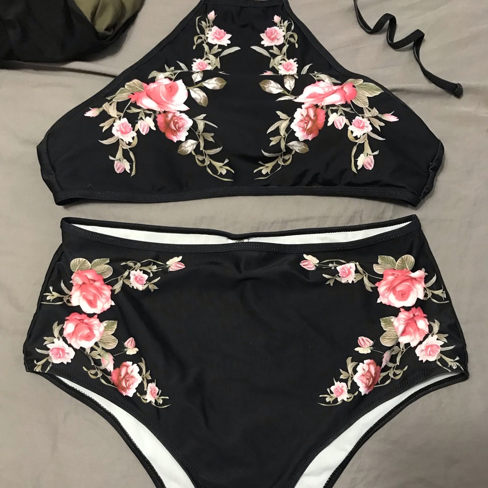 High-wasted Swimming suit